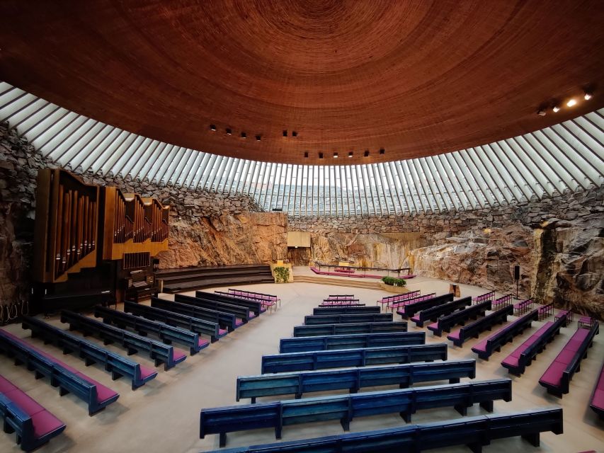 Helsinki: Temppeliaukio Church Entrance Ticket - Timo and Tuomo Suomalainen’s design choices