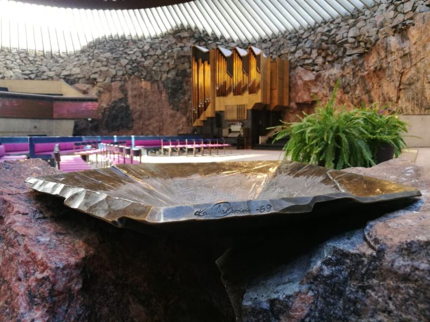 Helsinki: Temppeliaukio Church Entrance Ticket - Entering the rock church in Helsinki