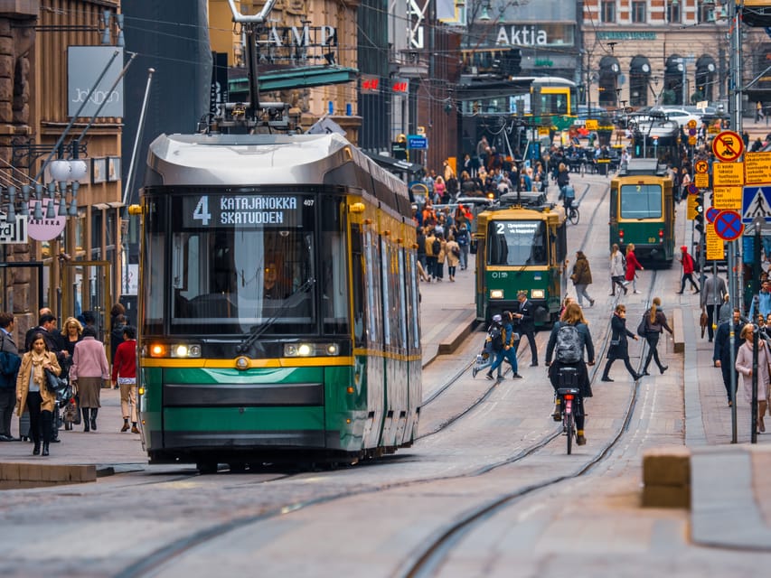 Helsinki: Tram Tour - Design Museum and the city’s creative character