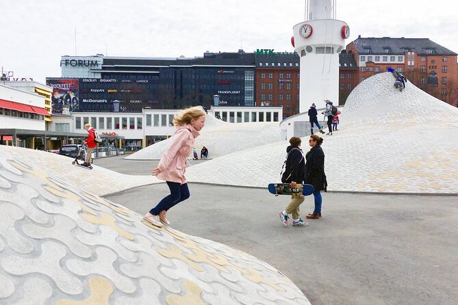 Helsinki walking tour with a city planner - Old Market Hall adds food and local texture