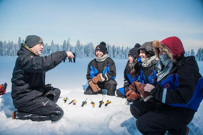 Ice Fishing -By car - The value of silence and winter nature