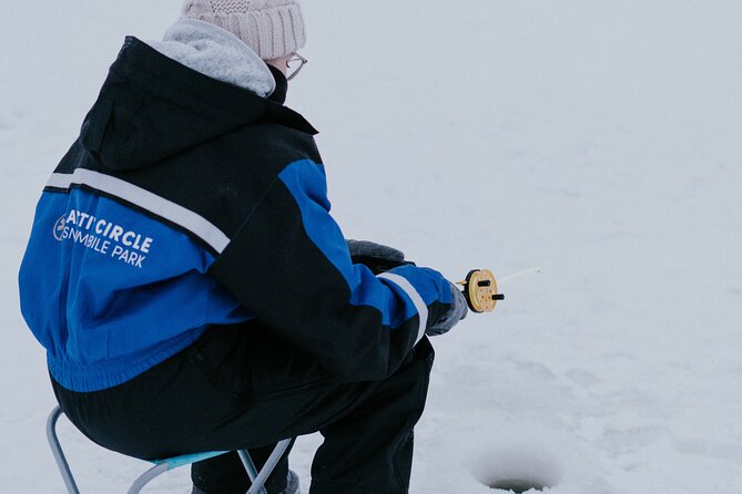 Ice Fishing by Snowmobile in Levi - Family rules and who can take part