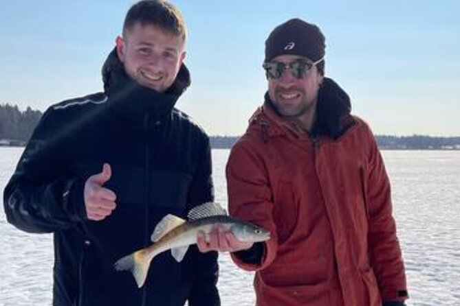 Ice fishing experience with Backpacker Helsinki Tour - Price and value at $131.25