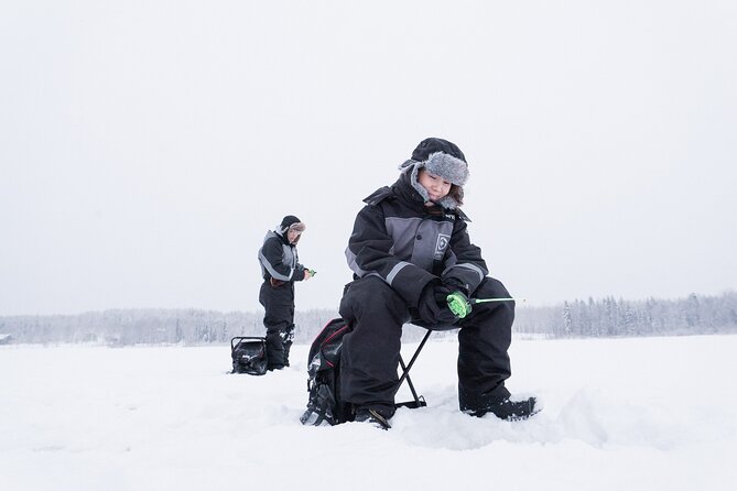 Ice Fishing on a Frozen Lake in Levi - What the three-hour outing is really about