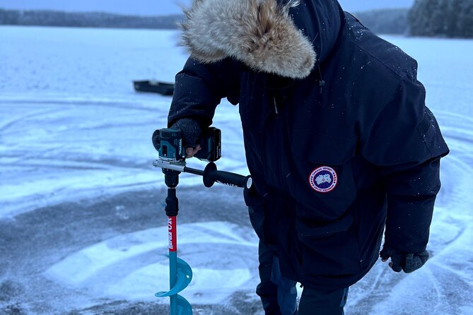 "ICEBREAKER" Ice Fishing VIP Private Tour - The experience in five quick points