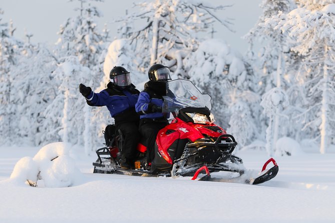 In Pursuit of Reindeer - Snowmobile safari to reindeer farm in Rovaniemi - Starting at Safartica in central Rovaniemi