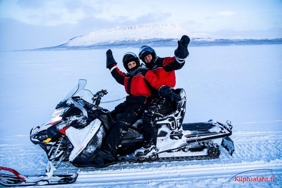Kilpisjärvi: Border of Three Countries Snowmobile Safari - What the $170 price really includes