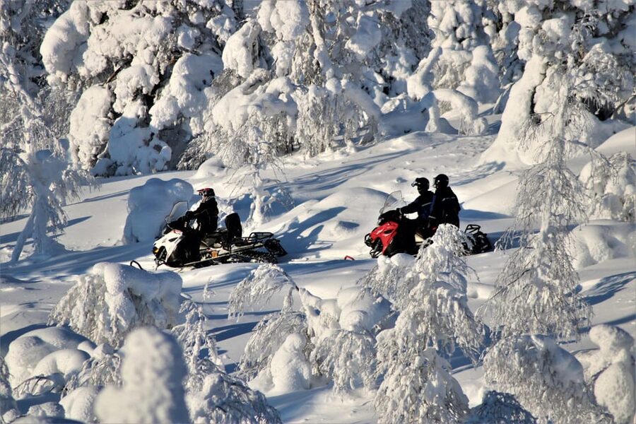 King of Ylläs: Snowmobiling to the Hill - Quick facts about the snowmobile safari