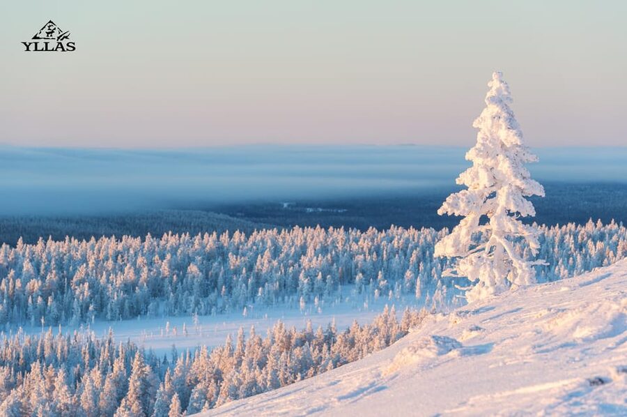 King of Ylläs: Snowmobiling to the Hill - Getting ready in Ylläsjärvi