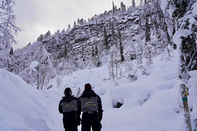 Korouoma Frozen Waterfalls Hike - Seeing the frozen waterfalls
