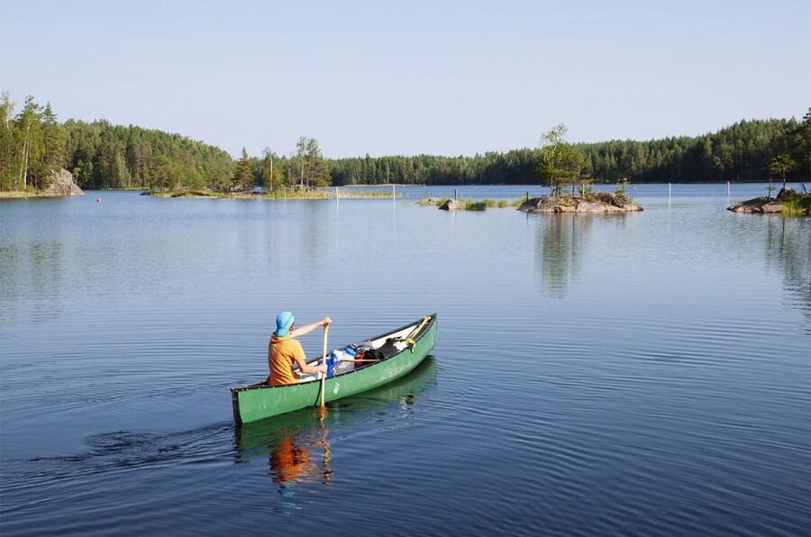 Lapland: Canoeing Trip with Reindeer and Husky Farm Tour - Meeting reindeer and hearing the herders’ stories