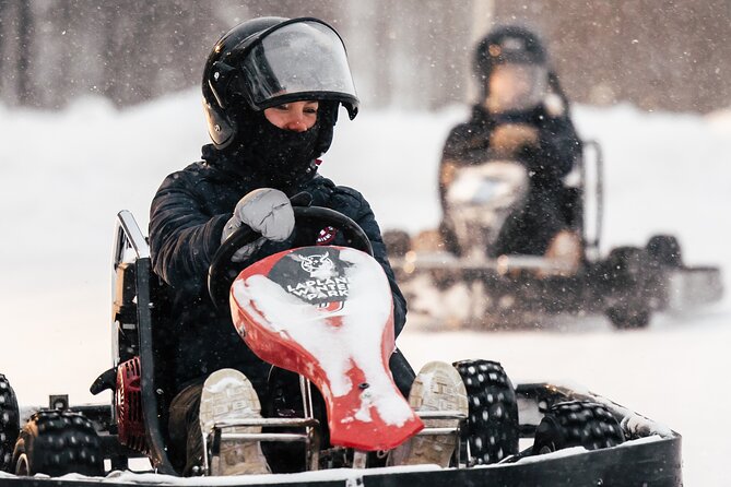 Lapland Winter Park Ice Karting Experience in Rovaniemi Finland - Thirty minutes on the frozen track