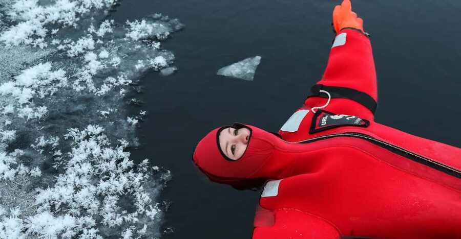 Levi: Arctic Ice Floating Adventure - The floating itself: quiet rather than thrilling