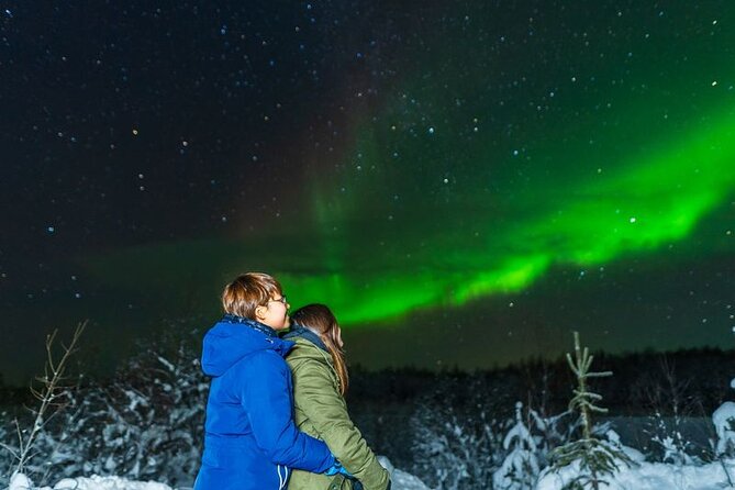 Levi: Aurora Borealis Tour and Stargazing Experience - Campfire food and the heated shelter