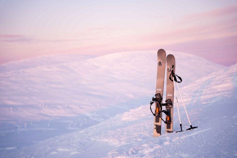 Levi: Backcountry Skiing Adventure - Learning the basics of backcountry skiing