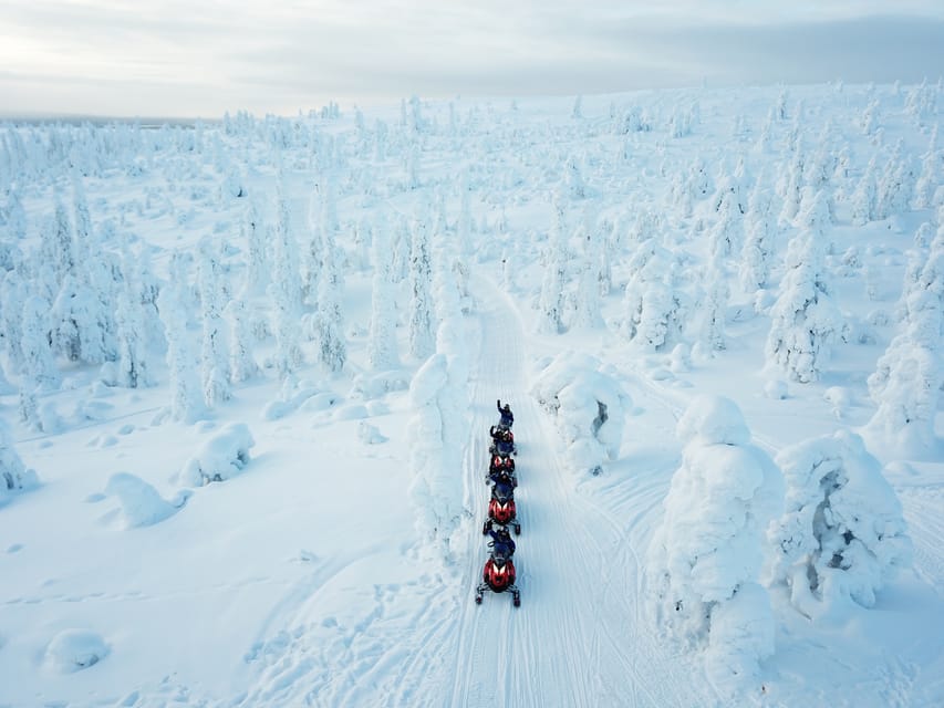 Levi: Easy Snowmobile Safari into the Nature - How children take part