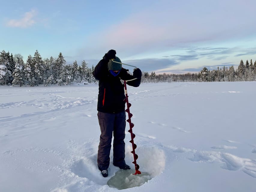 Levi: Ice Fishing Trip in a small group - Key points at a glance