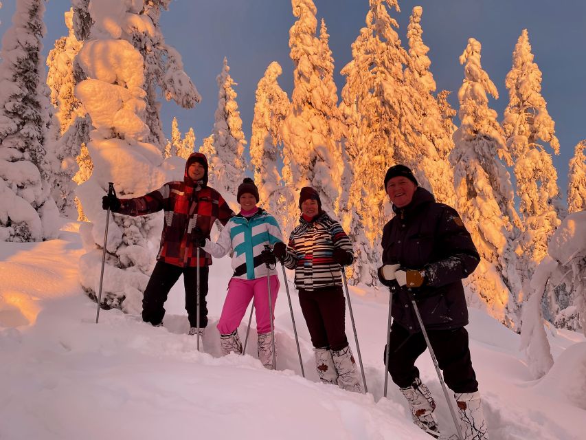 Levi: Lakeside forest snowshoeing - Key points at a glance
