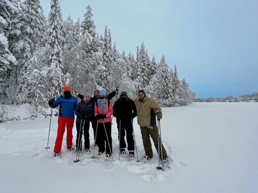 Levi: Lakeside forest snowshoeing - How difficult is the route?