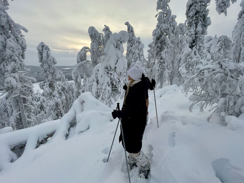 Levi: Lakeside forest snowshoeing - Clothing matters more than the equipment