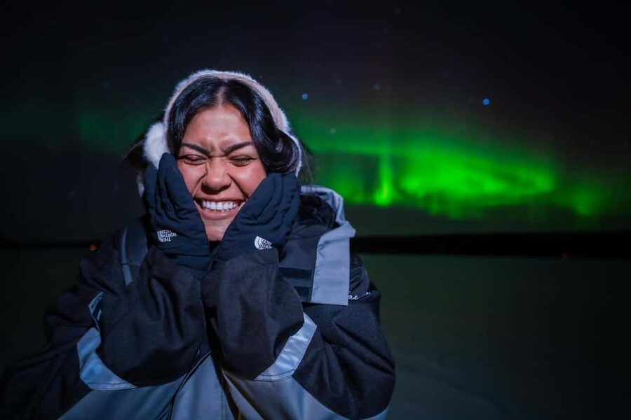 Levi: Northern Lights Hunting - Photography Tour - First secret stop: 45 minutes to find the right sky