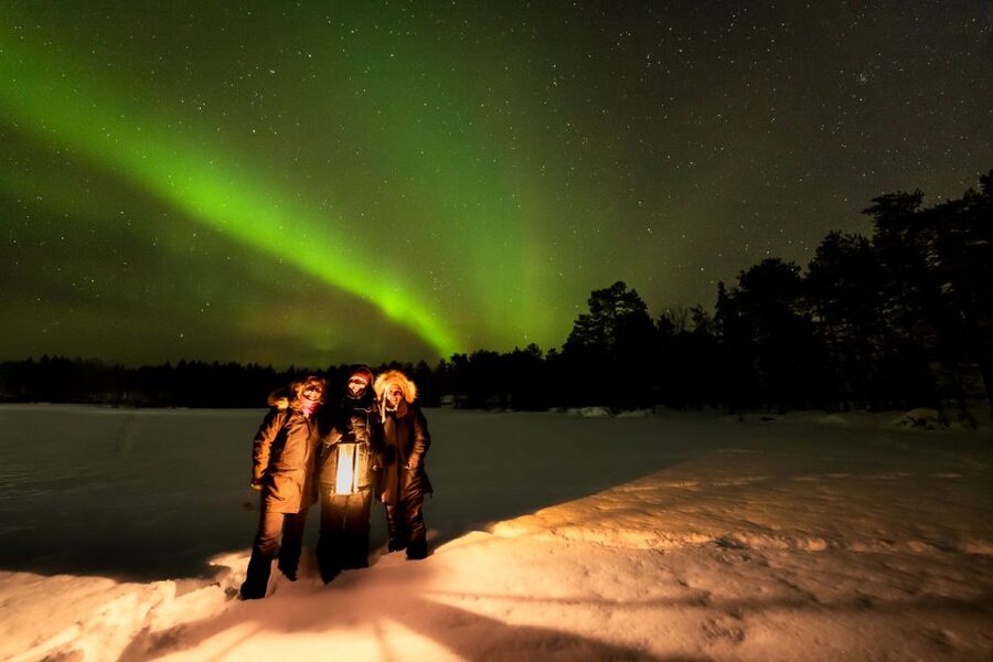 Levi: Northern Lights Tour by Minivan - What this Levi aurora tour is really selling