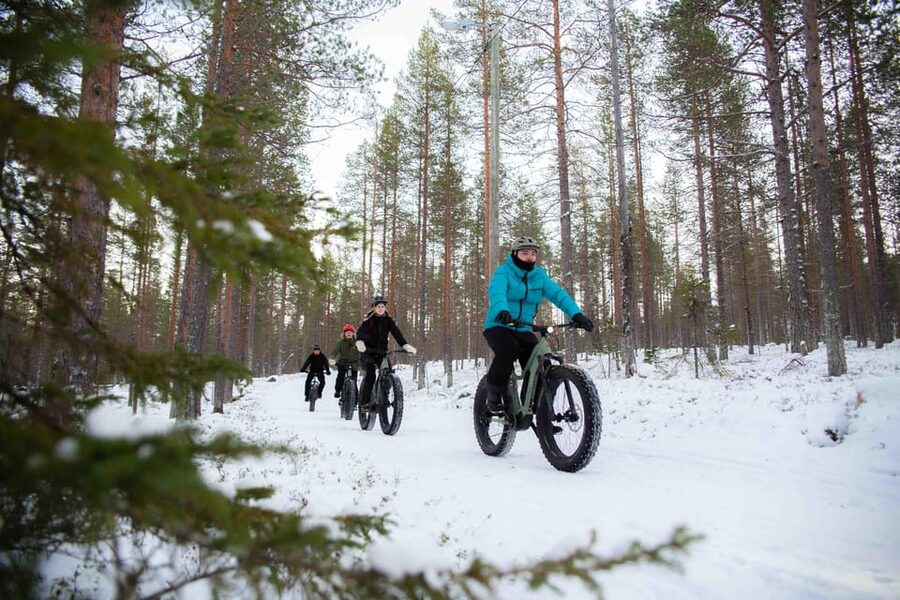 Levi: Reindeer Farm E-Fatbike Safari - Key points at a glance