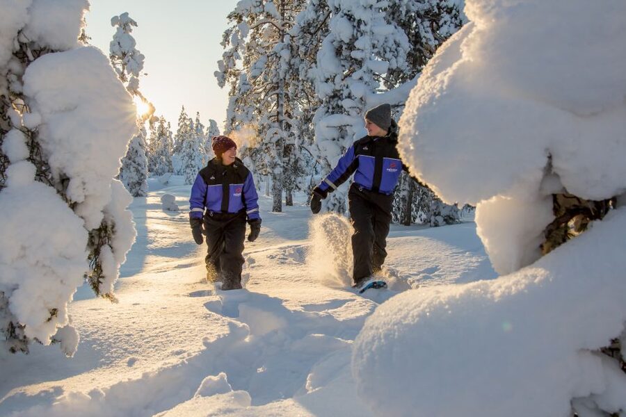 Levi: Scenic Levi Snowshoe Trip - Photo stops in a white, quiet setting