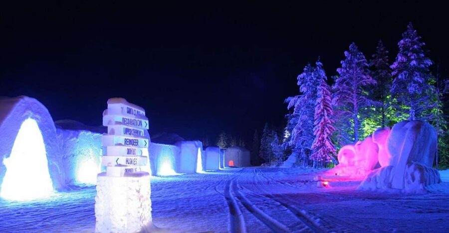 Levi: Snow Village Guided Tour - Reaching Snow Village from Levi