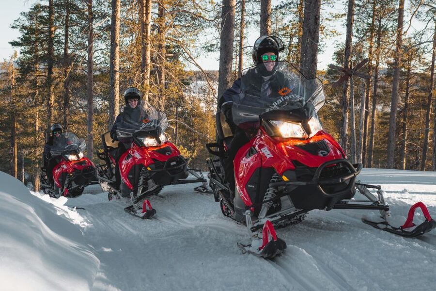 Levi: Snowmobile Safari for Adults - The cold is part of the ticket