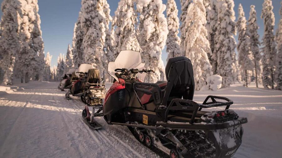 Levi: Snowmobile Safari to the Levi Nature - A family-friendly option with important age limits