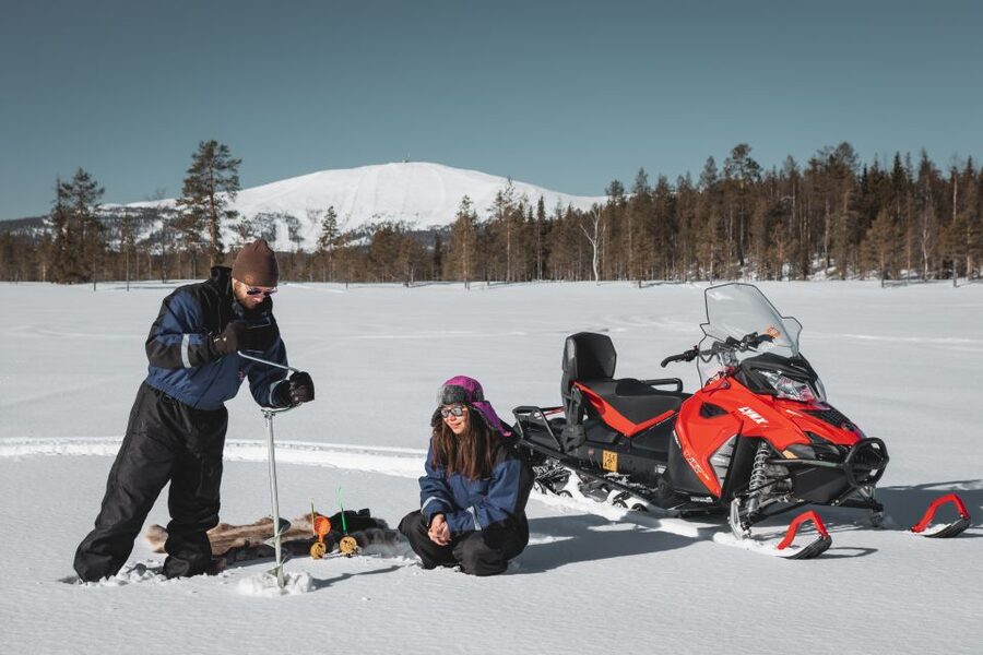 Levi: Snowmobile Safari with Ice Fishing and Outdoor Lunch - What the cold means for your comfort