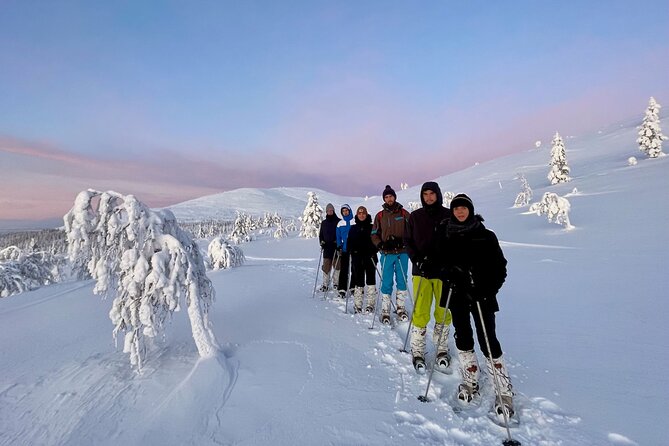 Levi: Snowshoeing adventure in the National Park - The one-hour hut break and campfire lunch