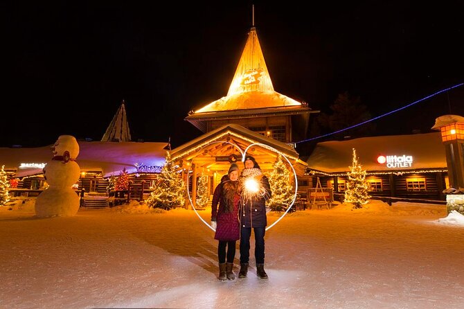 Meet Santa Claus & Santa's Reindeer Ride & Greet Huskies - Entering the Arctic Circle at Santa Claus Village