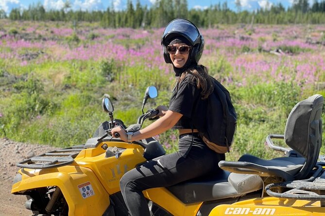 Midnight Sun ATV Ride During the Golden Hour from Rovaniemi - Getting started at 8 pm in Rovaniemi