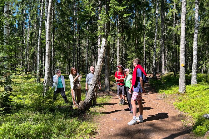 National Park Hike & Finnish Smoke Sauna Experience with Campfire Lunch - The smoke sauna and cold lake routine