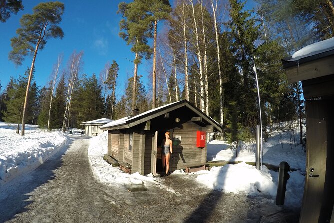 National Park Hike & Finnish Smoke Sauna Experience with Campfire Lunch - Guides shape the day
