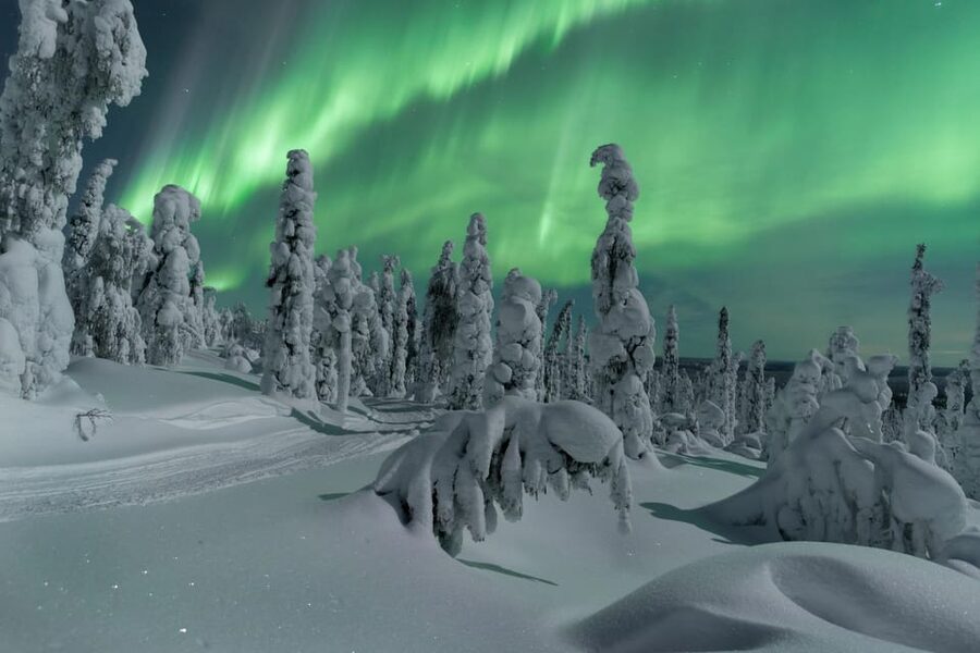 Northern Lights Hunting with Aurora Workshop - Setting off by minibus into darker country