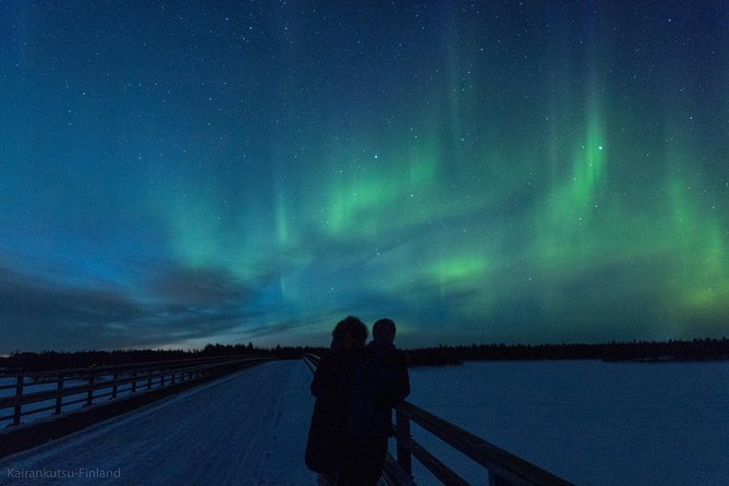 Northern lights hunting with car - How the evening begins in Luosto and Pyhätunturi