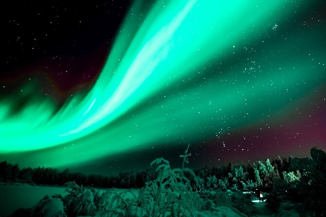 Northern Lights Rovaniemi: Guaranteed Viewing & Unlimited Mileage - Pickup at 7pm and the first hours on the road