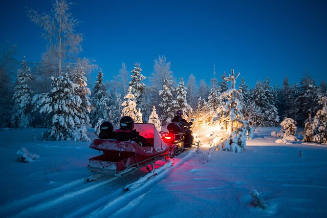 Northern Lights Sledge Ride - Setting out from Rovaniemi at 8 p.m.