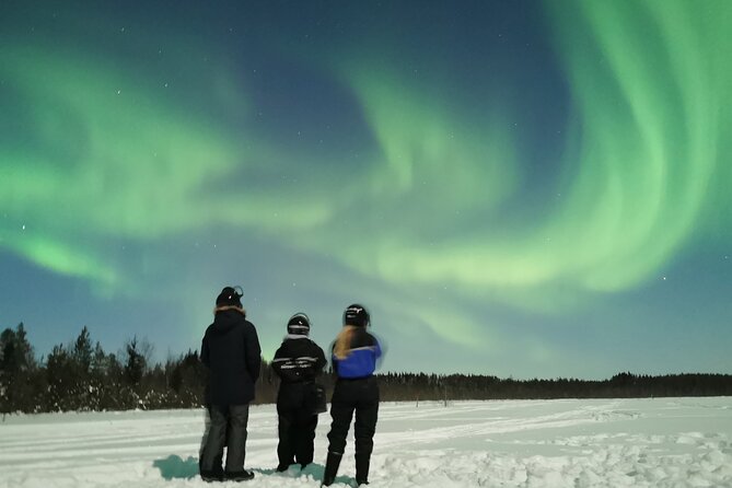 Northern Lights Sledge Ride - Searching the sky for the Aurora