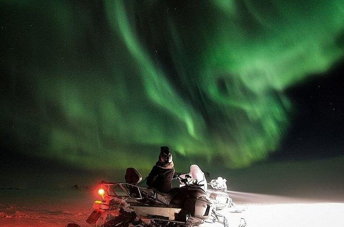 Northern Lights Snowmobile Hunt - The Northern Lights are never promised
