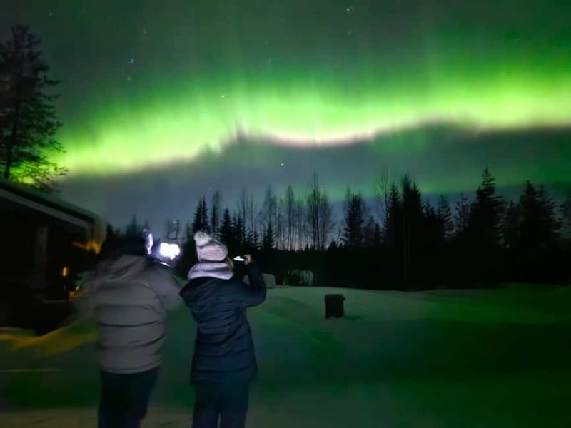Oulu: Starguaranteed Northern Lights Mobile Chase - Stop two: a 30-minute photo stop near Oulu