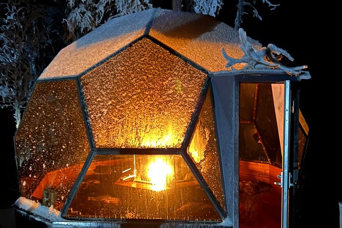 PRIVATE Glass Igloo Dinner Under Northern Lights - Hotel pickup keeps the evening easy