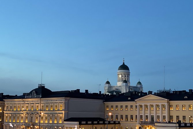 Private Helsinki Sightseeing walking + Car - Senate Square explains Helsinki’s grand center