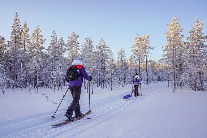 Private Snowshoe or Ski Adventure in Lapland from Rovaniemi - Reaching the fell for wide winter views
