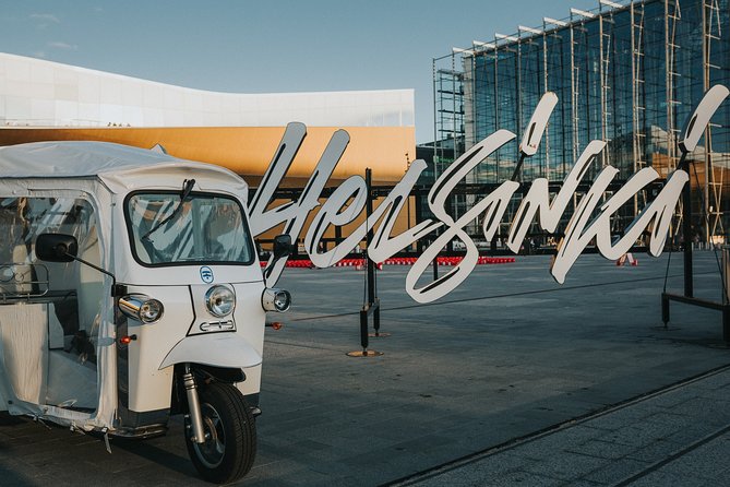 Private TukTuk guided tour in Helsinki 1,5 hours - Why a tuk-tuk works well in Helsinki