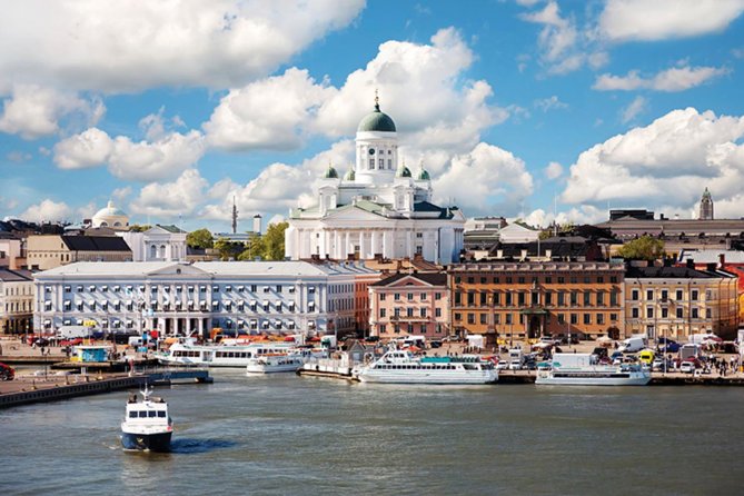 Private VIP Guided Helsinki City Tour - Uspenski Cathedral adds an Orthodox note