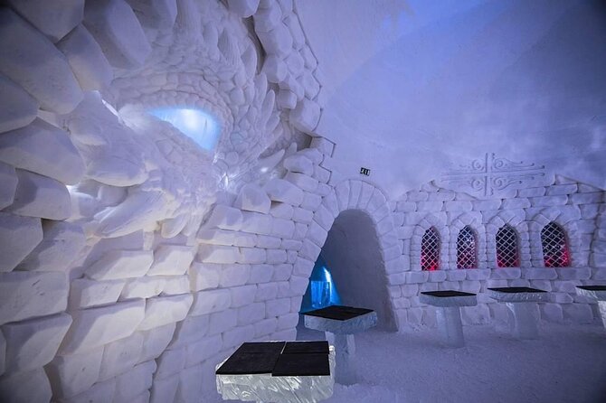 Private: Visit Snow Village Ice Exhibition - Private pickup from Levi or Kittilä